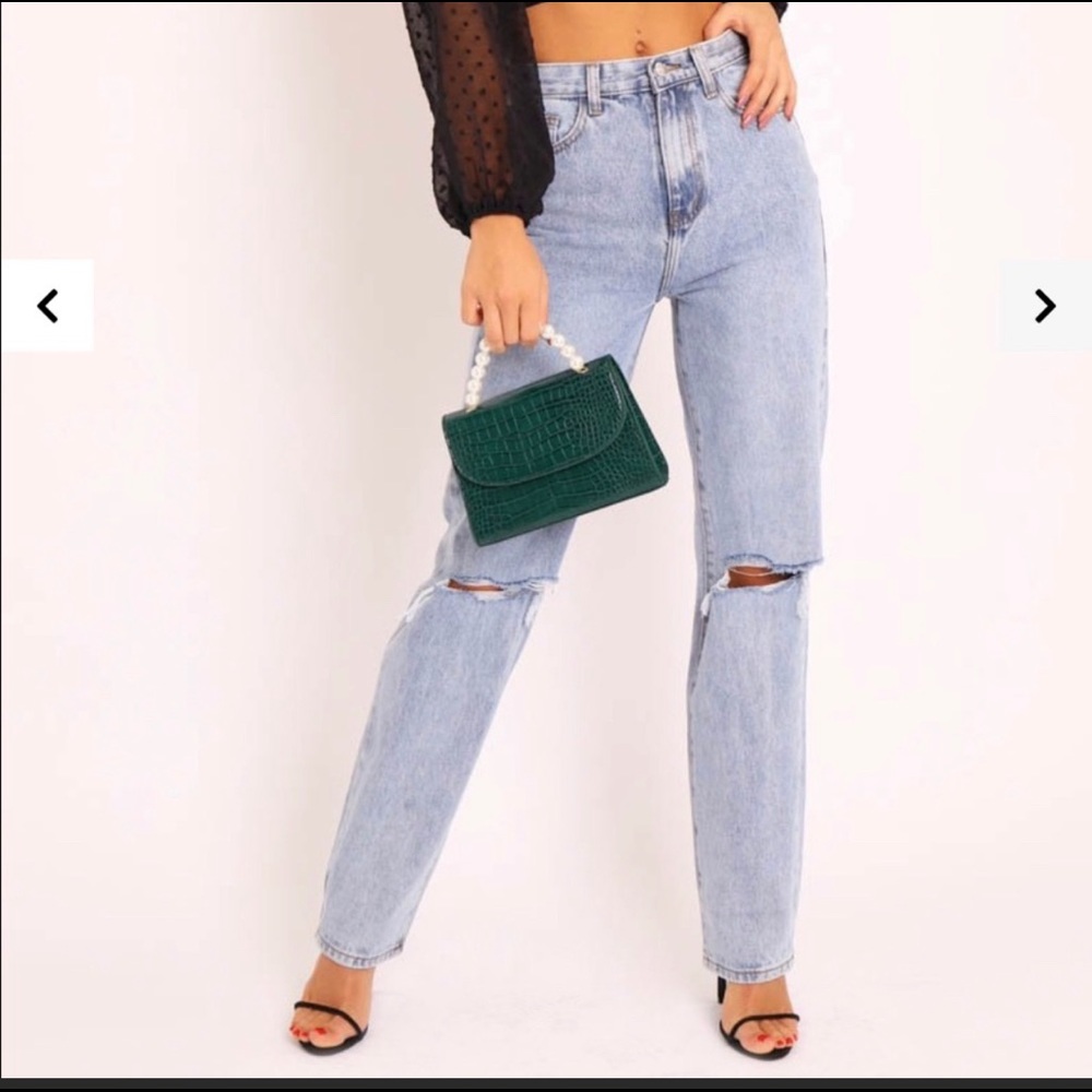 Distressed Jeans Rebellious Fashion